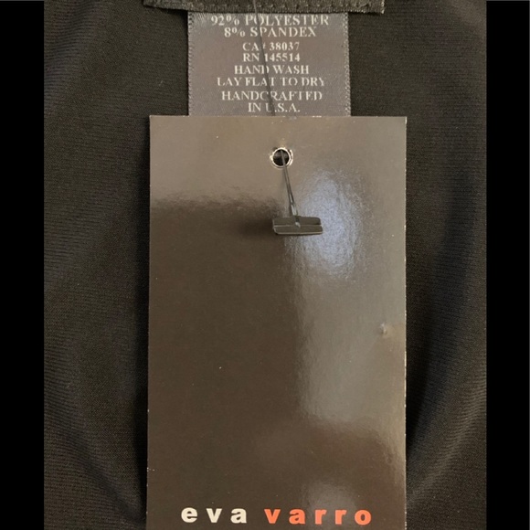 EVA VARRO 2 BUTTON BLAZER BLACK - Picture 3 of 3